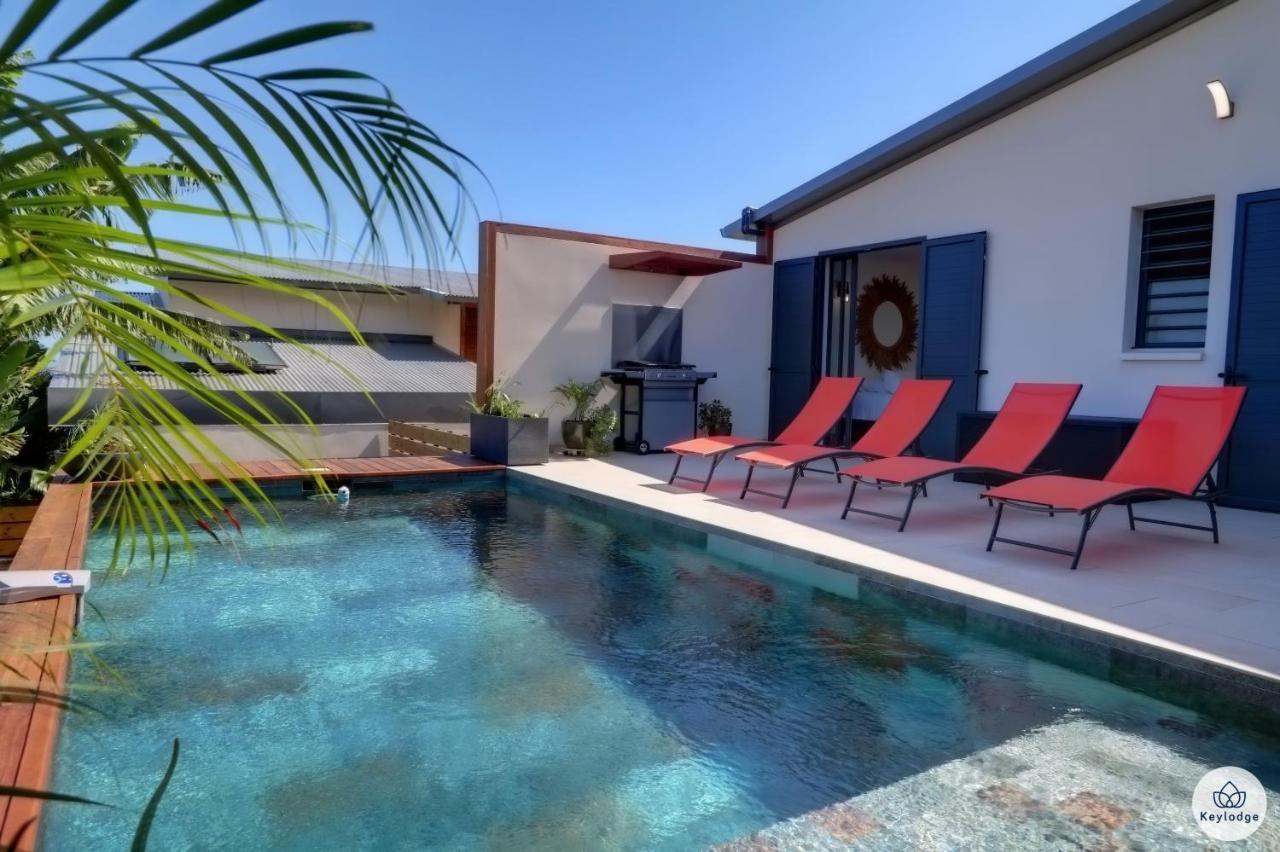 Villa Aina - Piscine 4 Etoiles - Vue Mer - Saint Leu Екстер'єр фото
