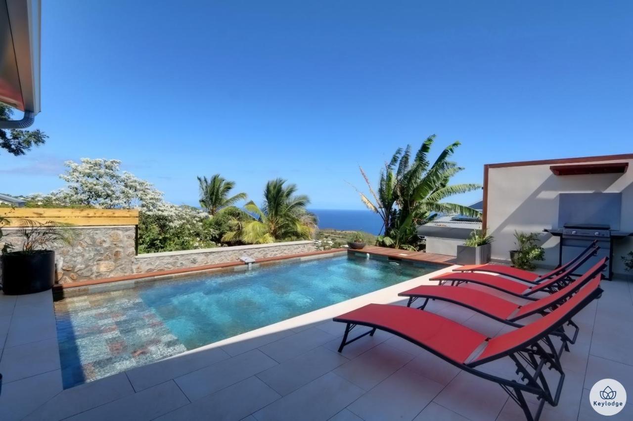 Villa Aina - Piscine 4 Etoiles - Vue Mer - Saint Leu Екстер'єр фото